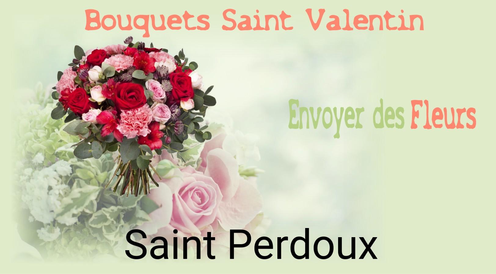 Roses de Saint-Valentin livrées à Saint-Perdoux